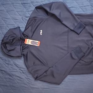 NWT Medium Navy Fila Hoodie